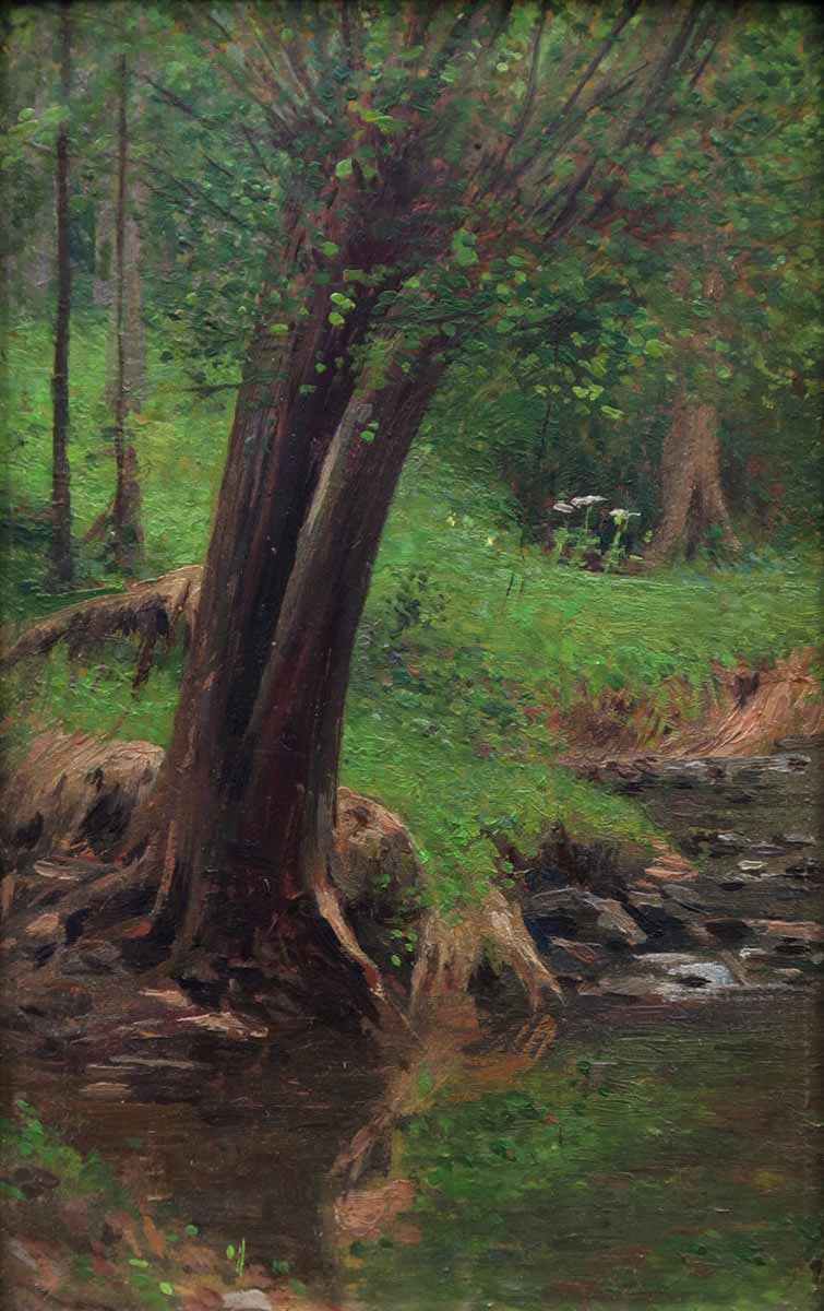 Josef Jelínek (1871 - 1945) - Lesní zátiší