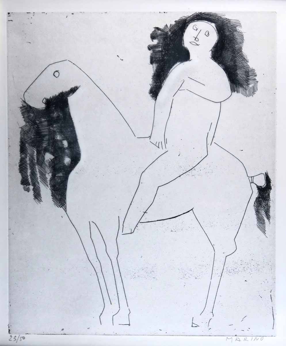 Marino Marini (1901 - 1980) - Jezdec na koni