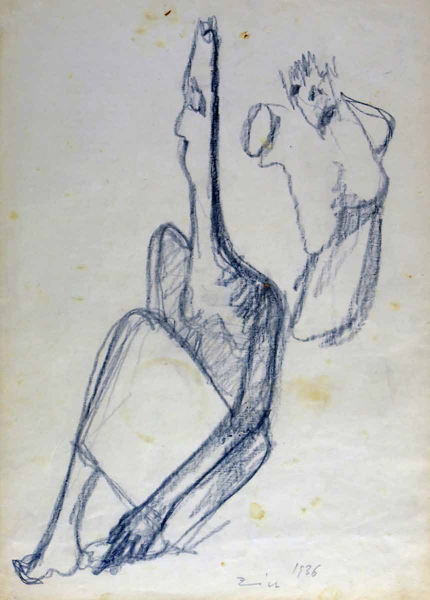 Ladislav Zívr (1909 - 1980) - Surrealistická kompozice
