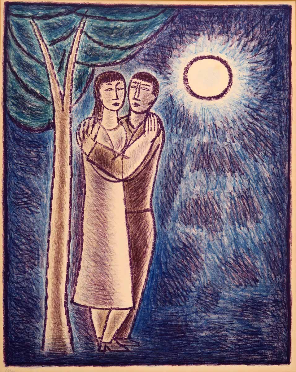 Karel Černý (1910 - 1960) - Milenci