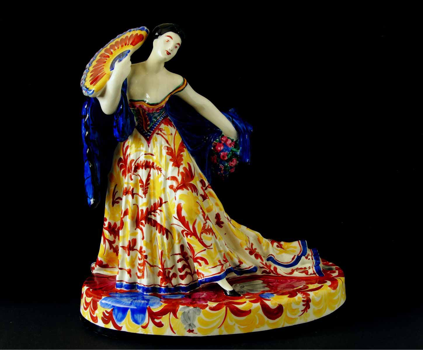 Dáma s vějířem, Graniton