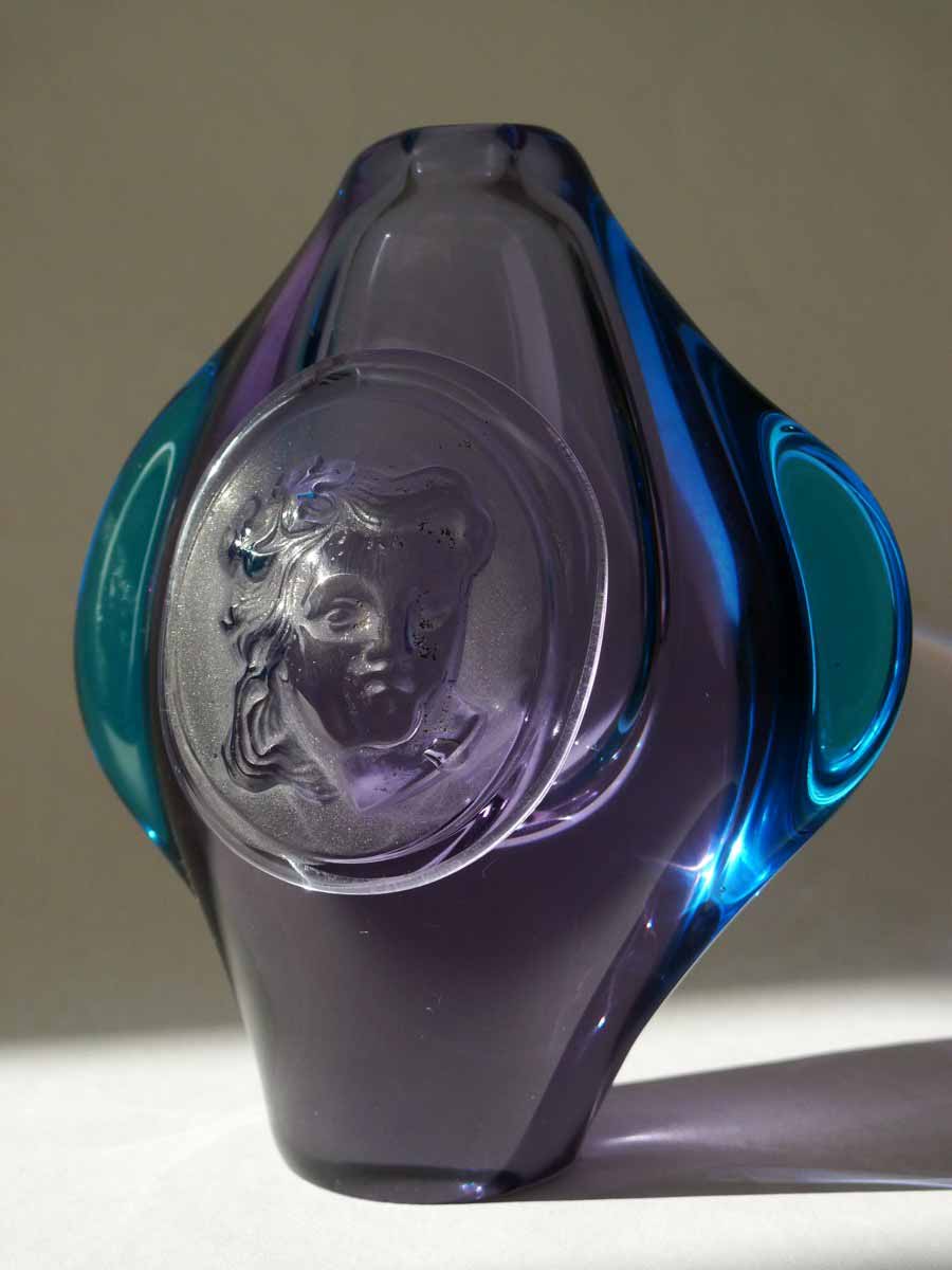 Miroslav Plátek (1922) - Váza s portrétem