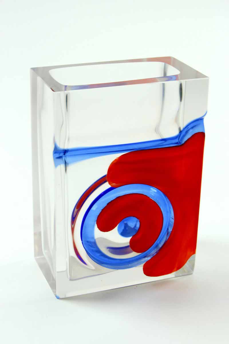 Ivo Rozsypal (1941) - Váza ze souboru Tmavomodrý svět