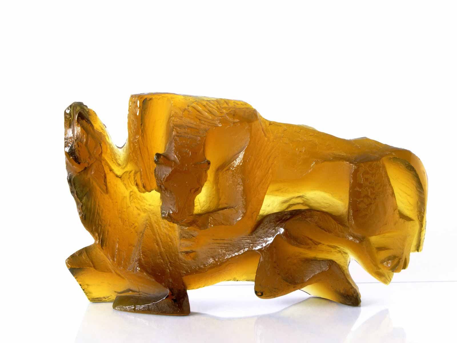 Jan Černý (1907-1978) - Tygr a gazela