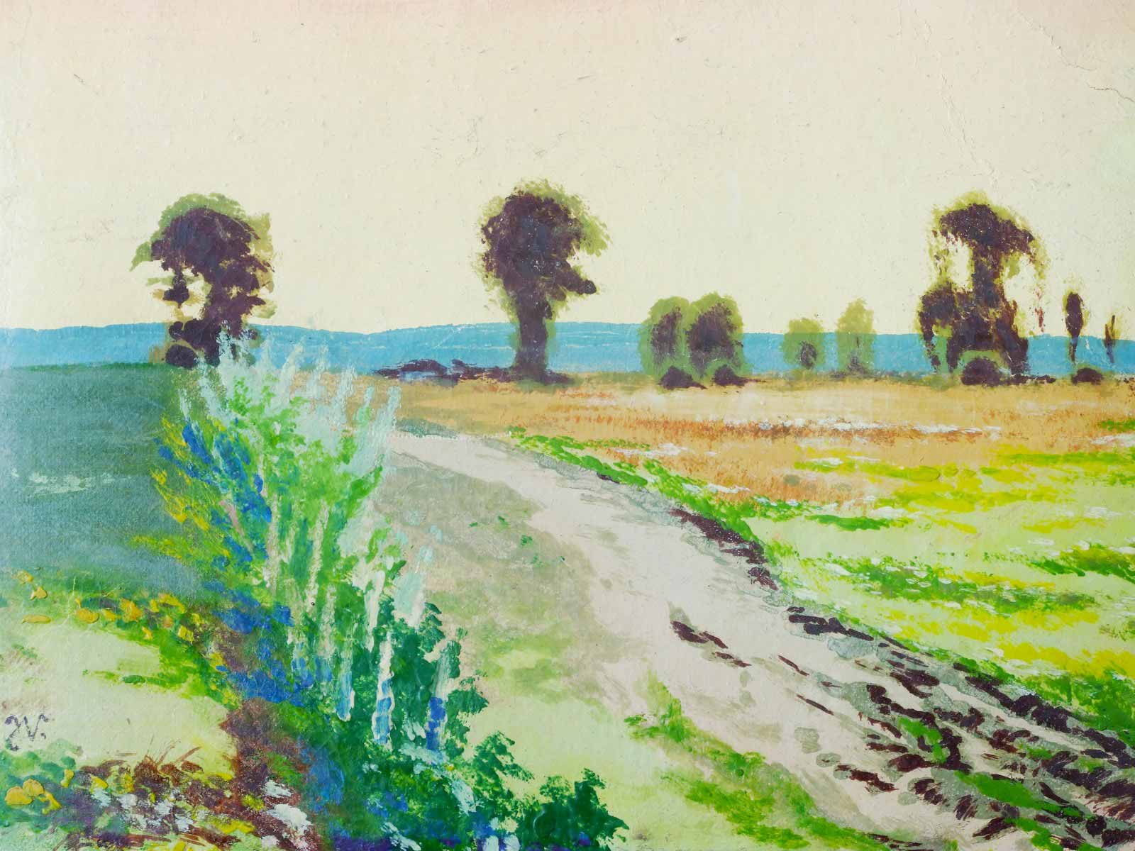 Josef Váchal (1884-1969) - Krajina