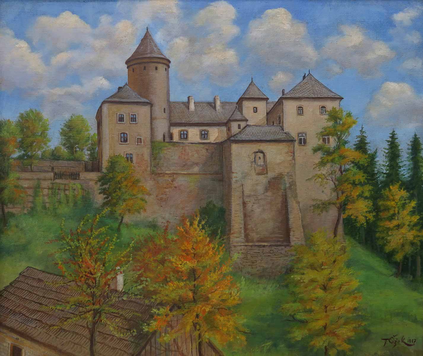 F. Čížek - Hrad Rychmburk u Skutče