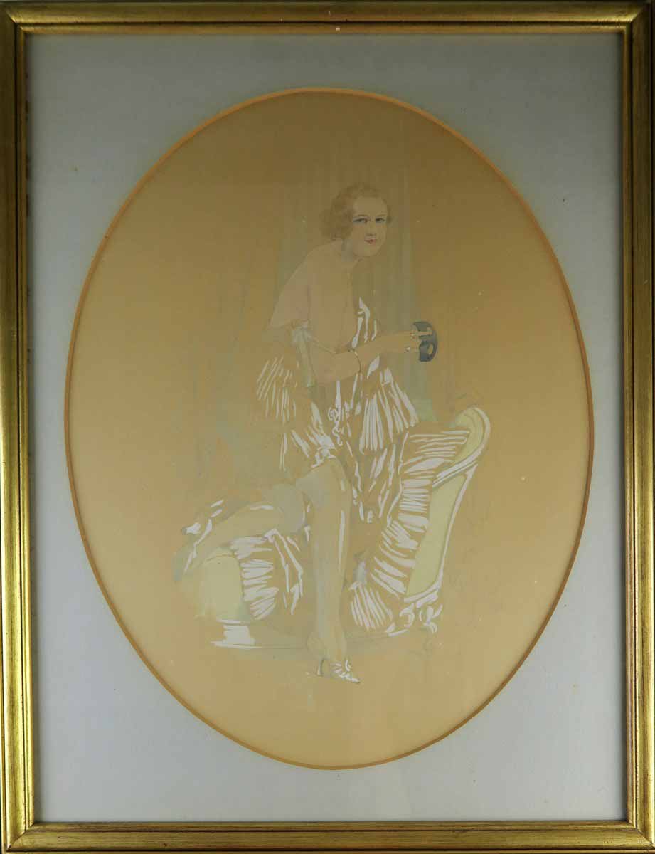 Karel Šimůnek (1869 - 1942) - Dívka se škraboškou