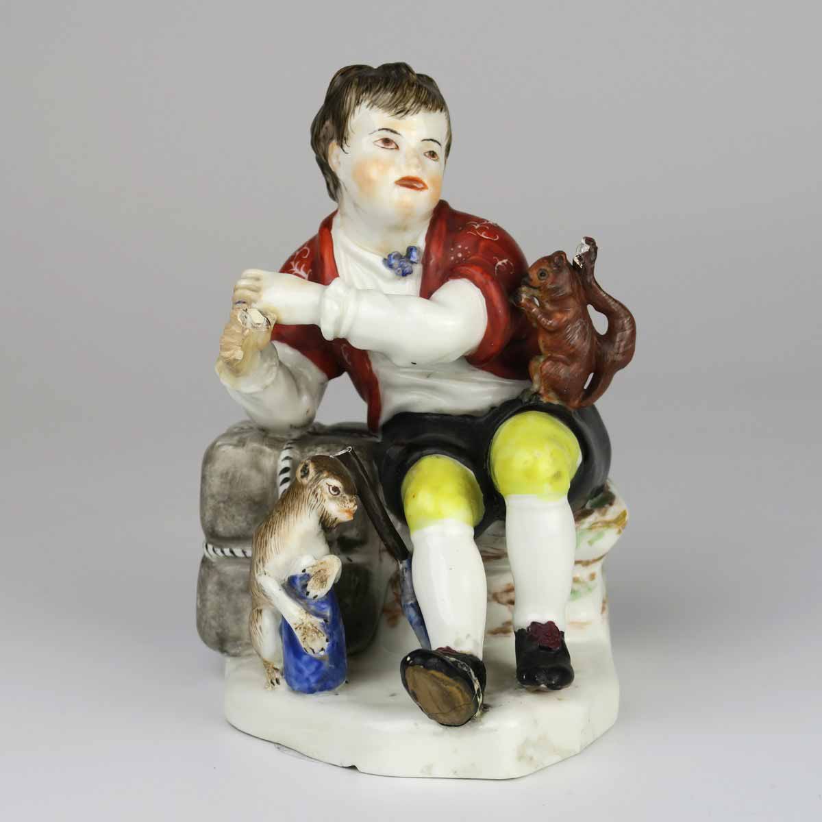 Clapec s opičkou a veverkou