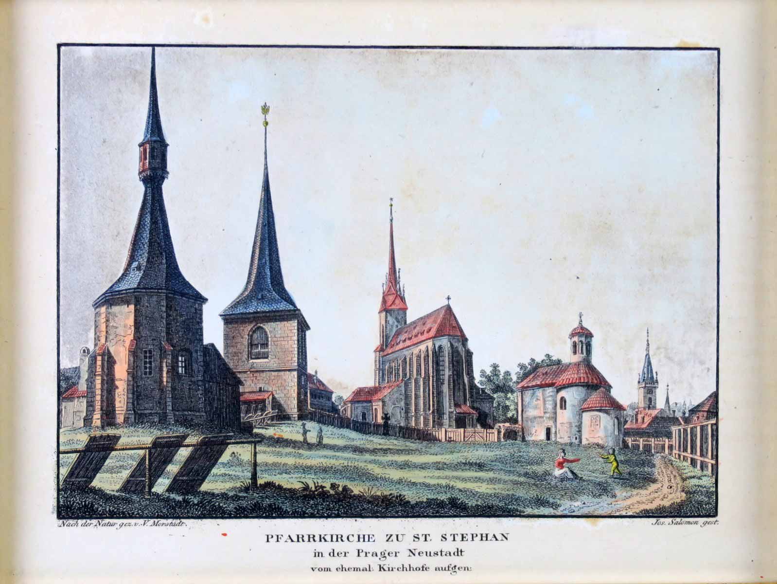 Vincenc Morstadt - Farní kostel sv.Štěpána na Novém Městě