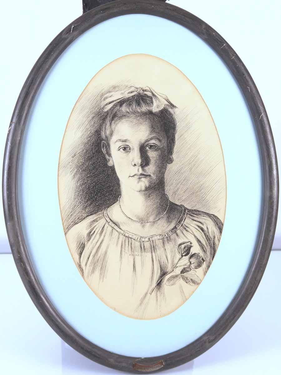 Jaroslav Skrbek - Portrét dívky