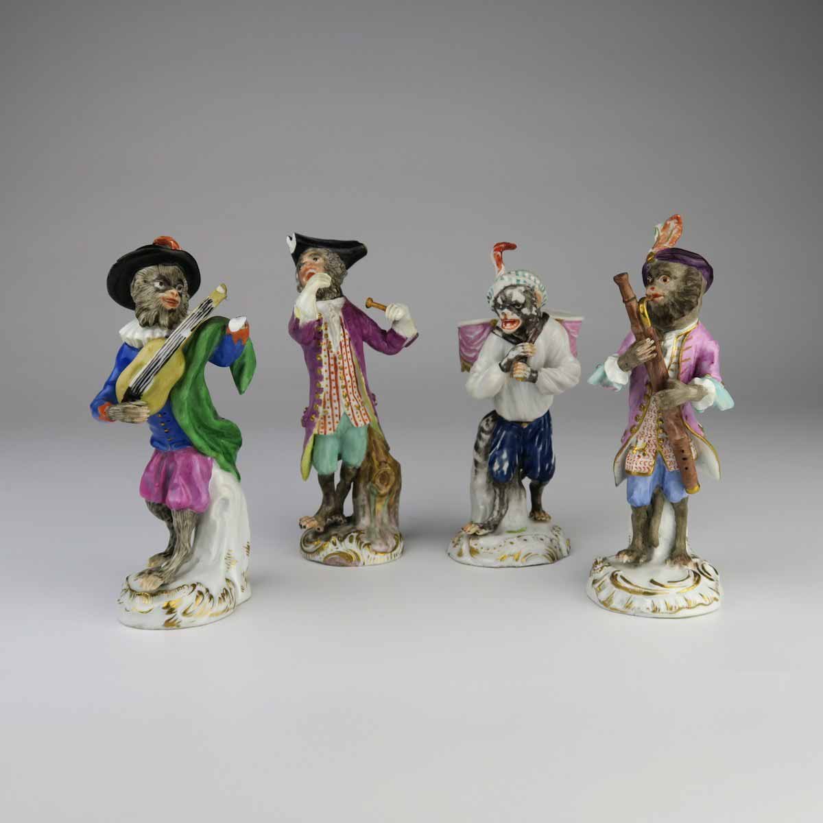 Opičí kapela - 4 muzikanti, Míšeň