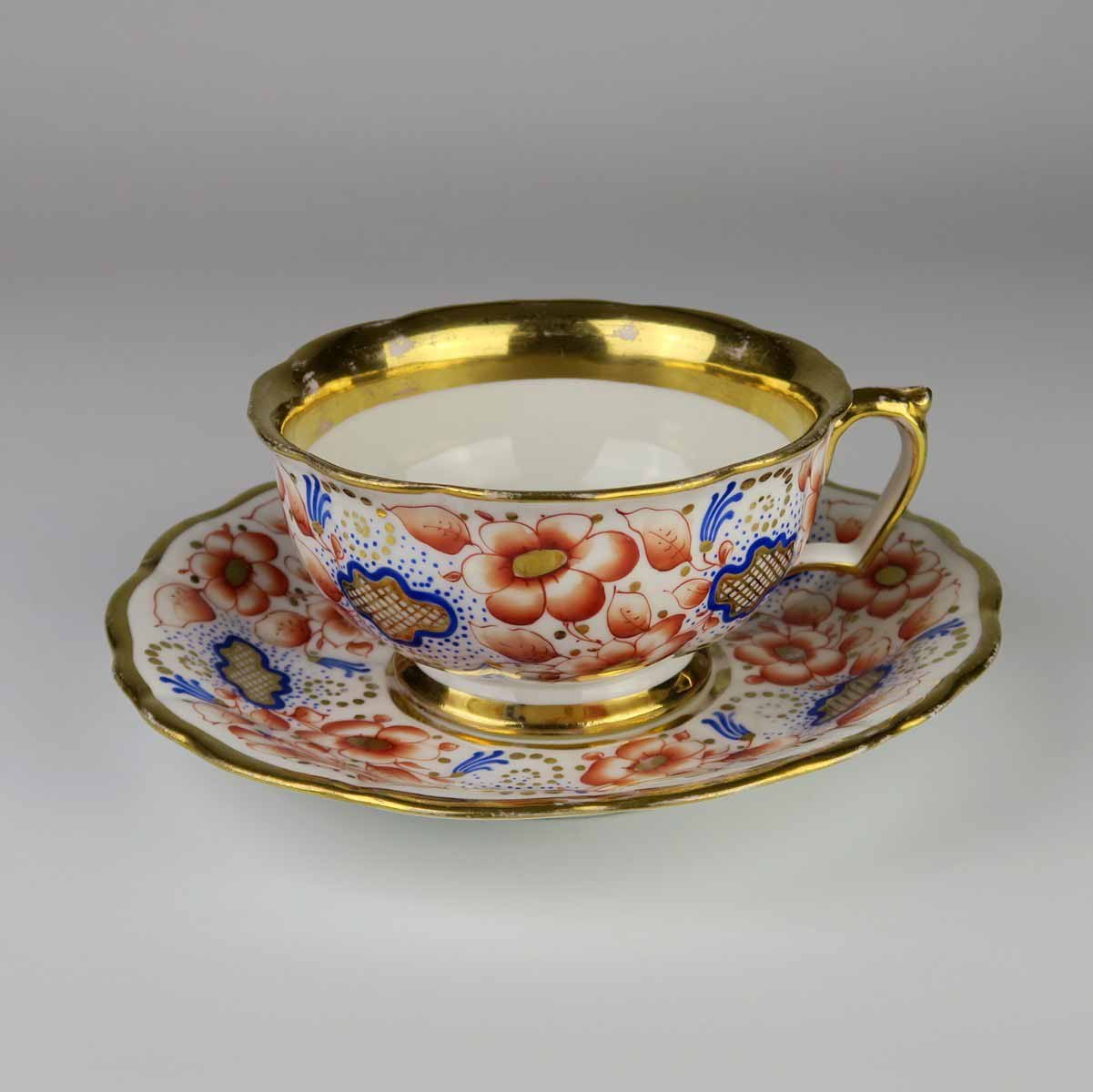 Velký koflík s miskou, Březová