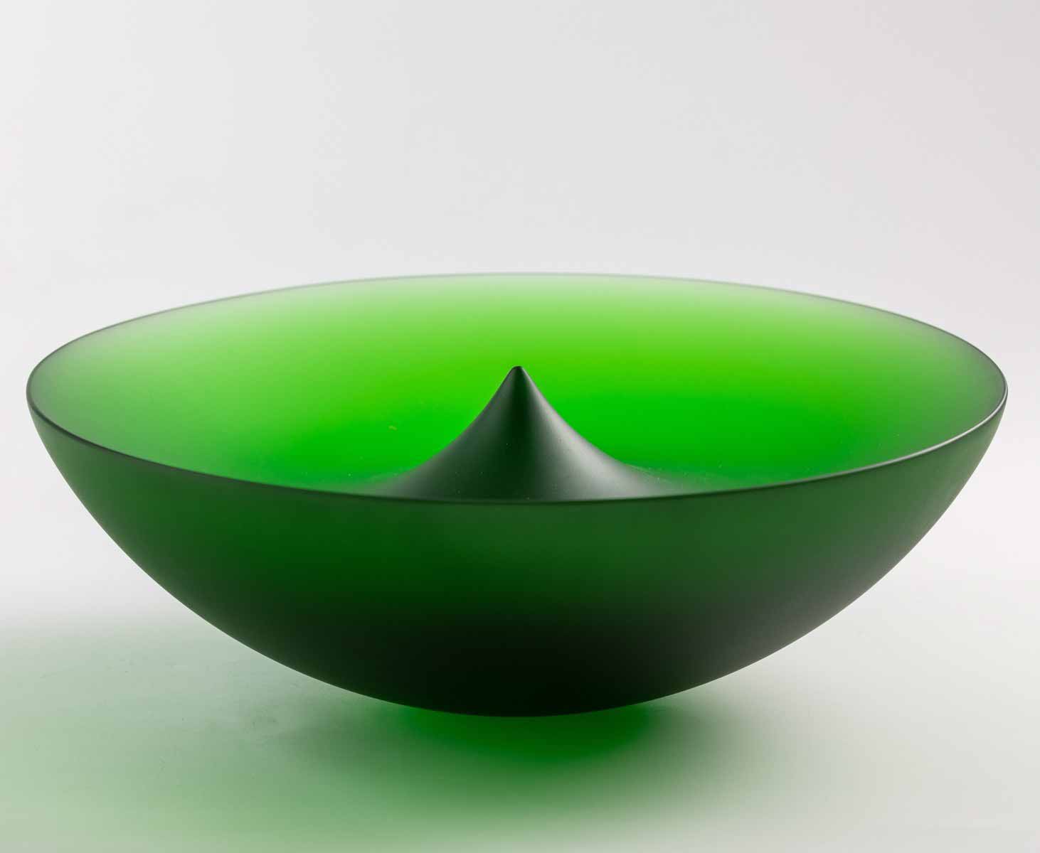 František Vízner (1936 - 2011) - Zelená mísa se špičkou