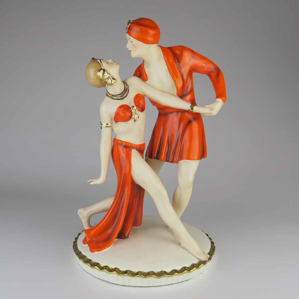 Tanečníci Rudolf Valentino a Velma Banky - Duchcov