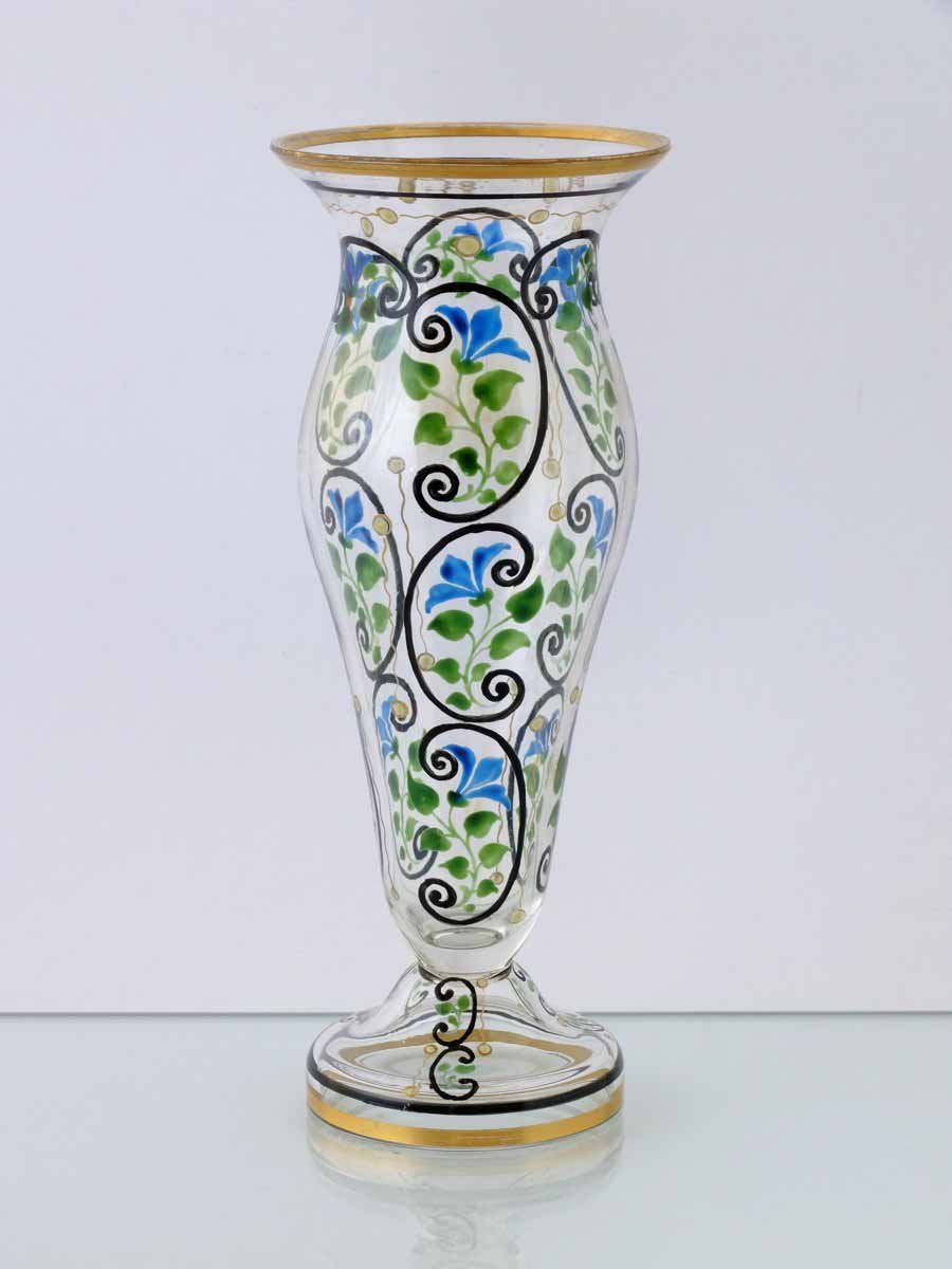 Secesní váza - Kamenický Šenov