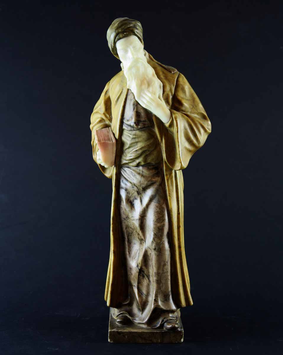 Wilhelm Warmuth - Stařec s knihou