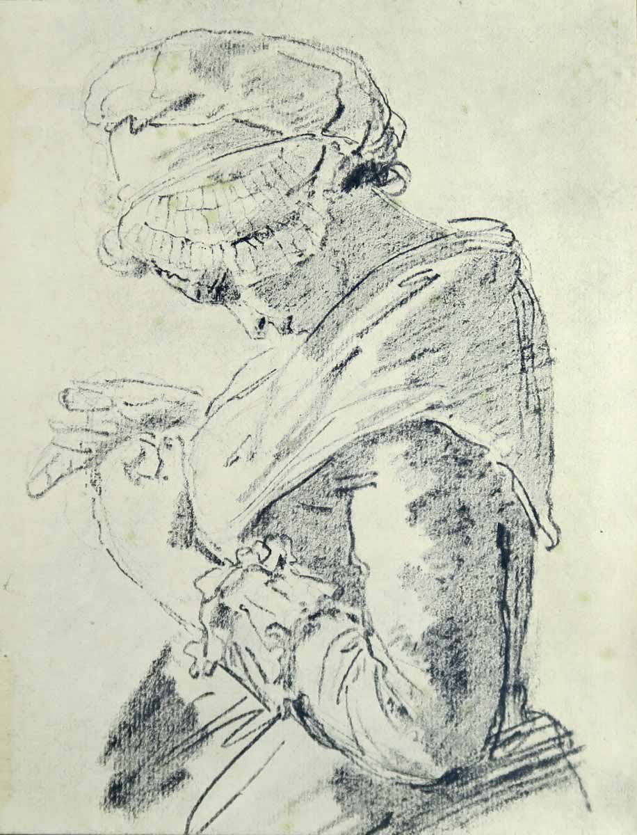 Jean Simeon Chardin (napodobitel) - Švadlena