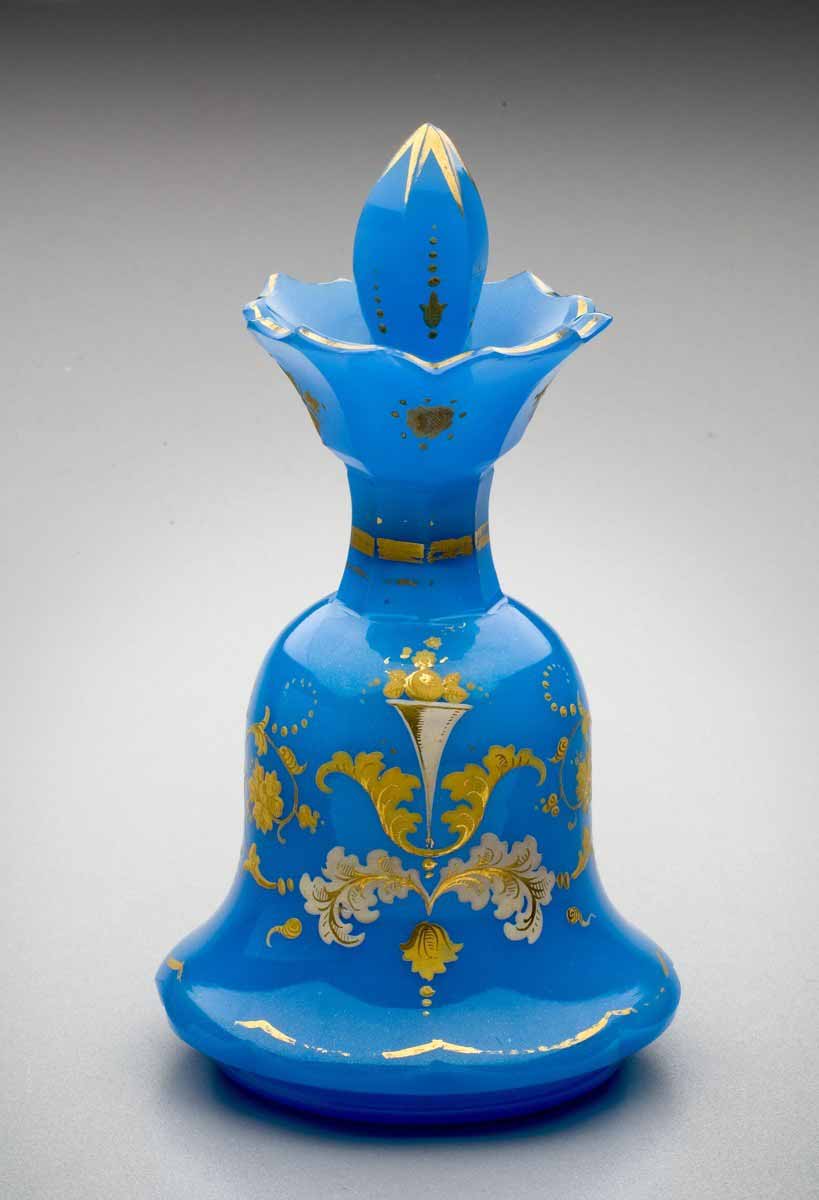 Biedermeierový flakon se zátkou