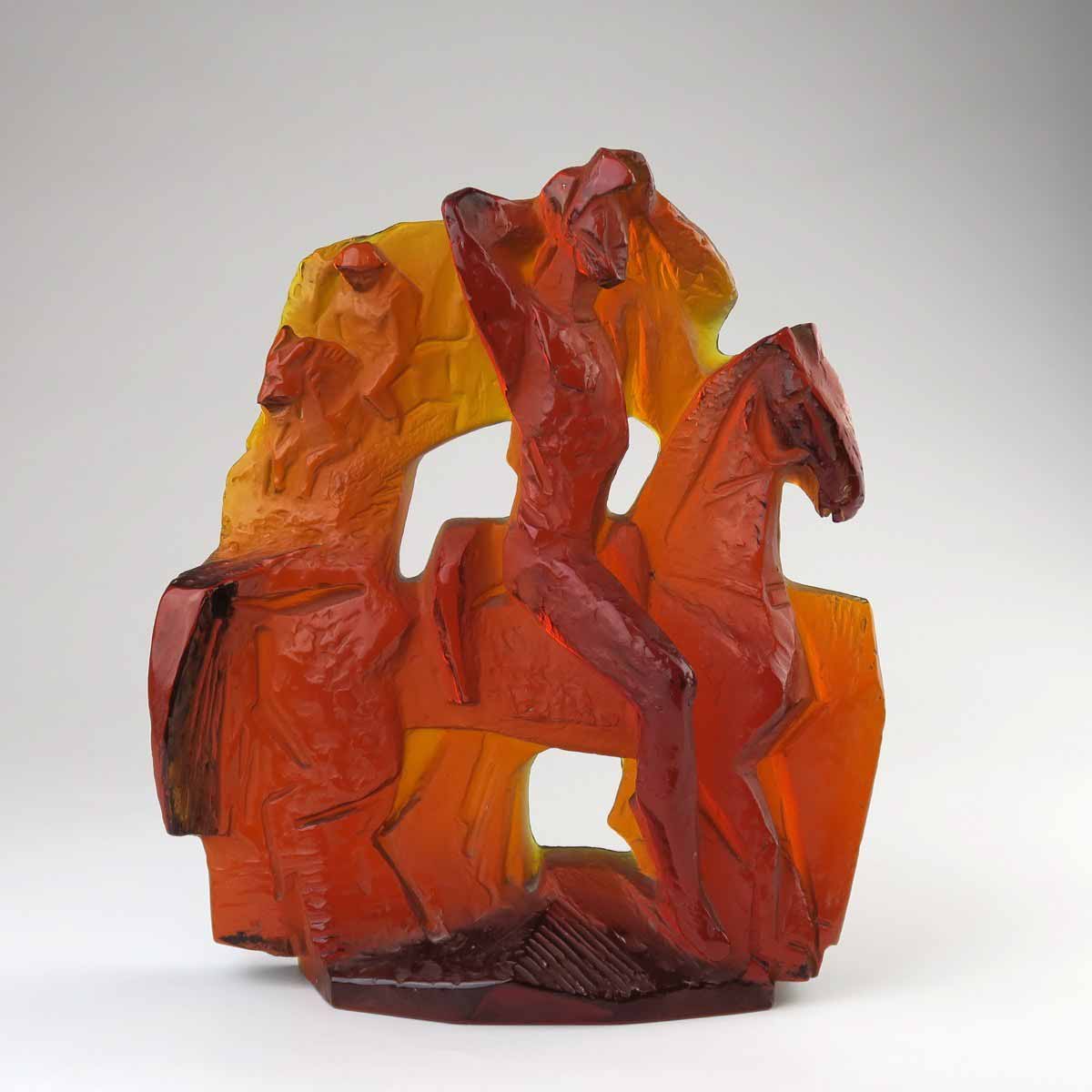 Jan Černý - Žokej na koni