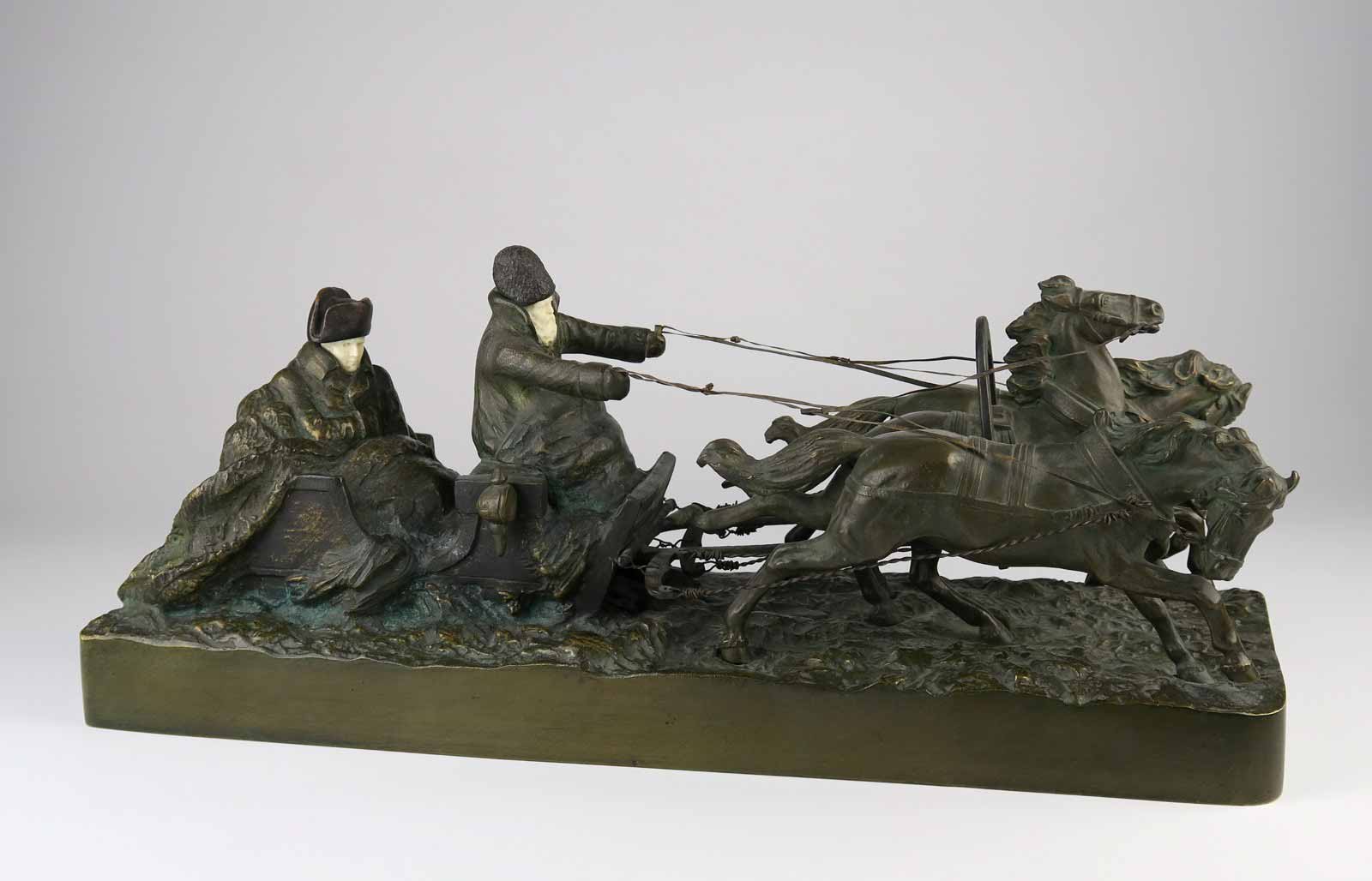 Robert Bach - podle - Ruská trojka s Napoleonem