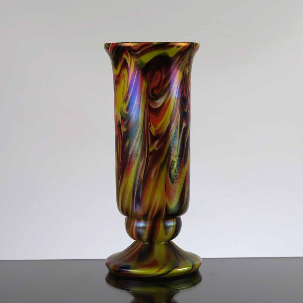 Secesní váza - Lötz