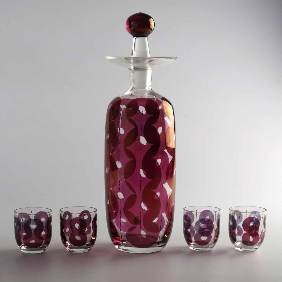 Karel Wünsch - Karafa se 4 odlivkami