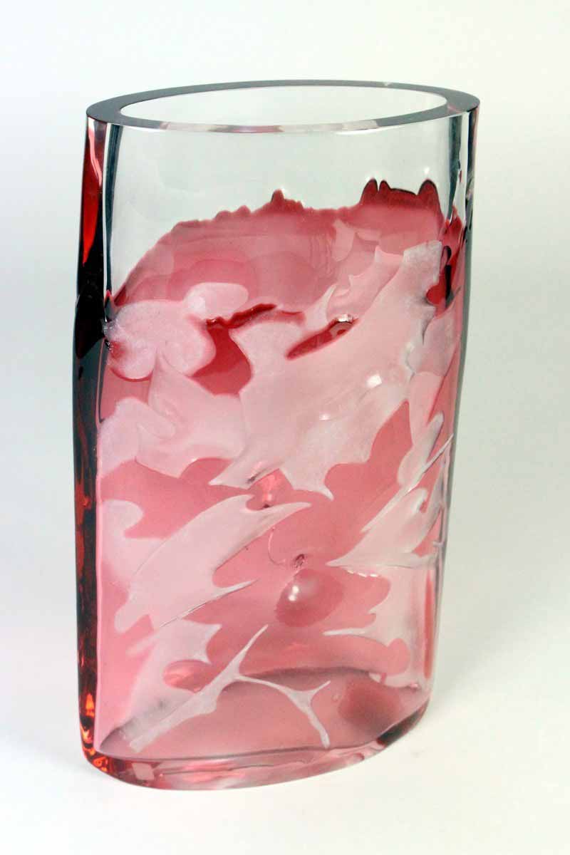 Michael Fedorčák - Váza s květinovým dekorem