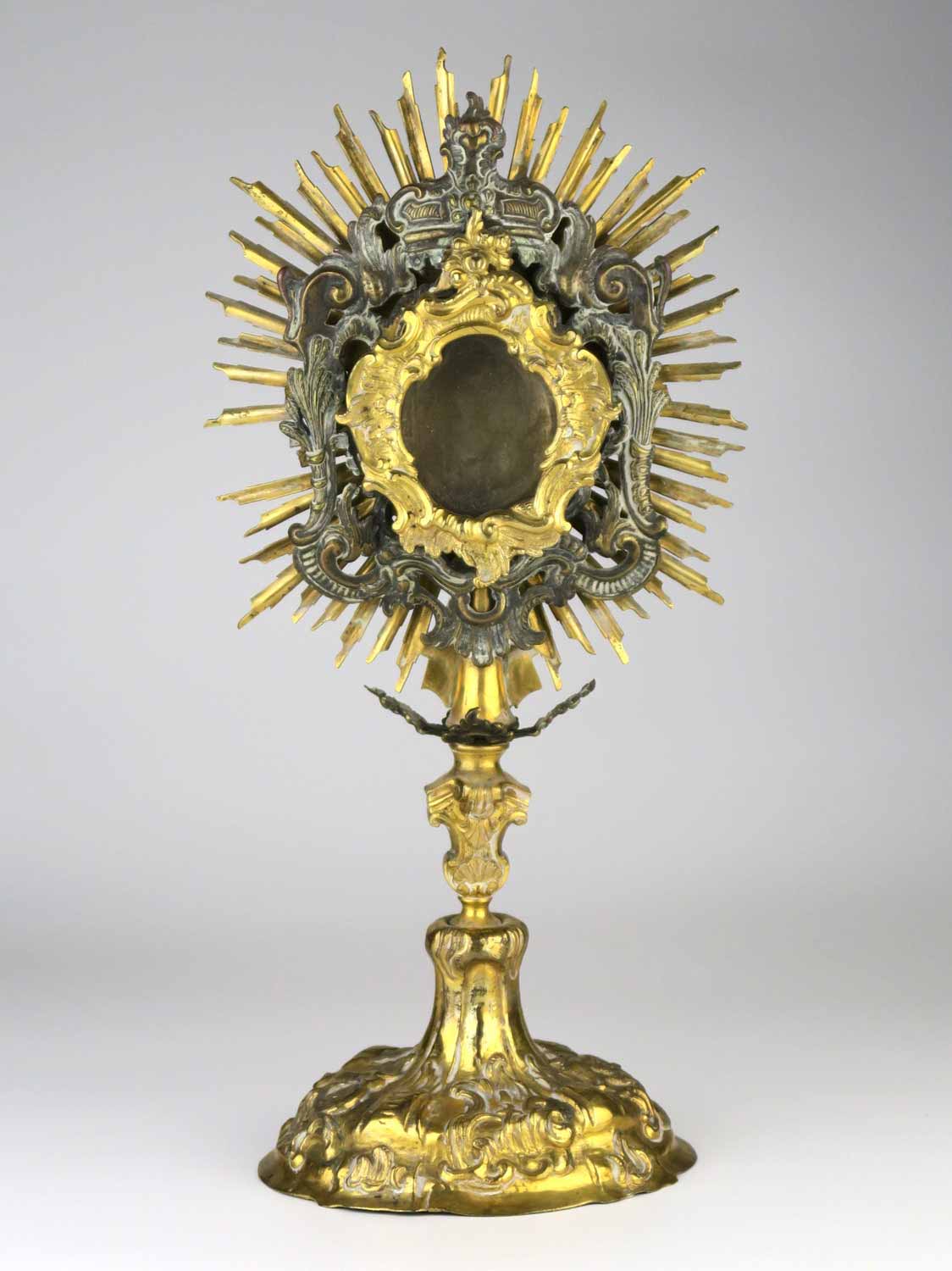 Rokoková sluncová monstrance