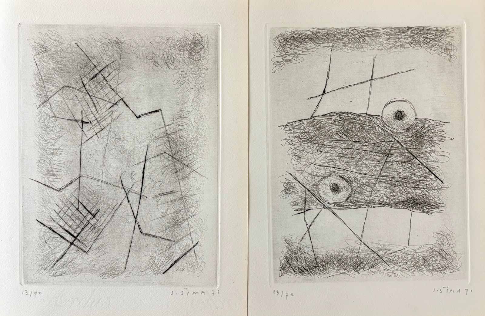 Josef Šíma (1891 - 1971) - Fragment 2